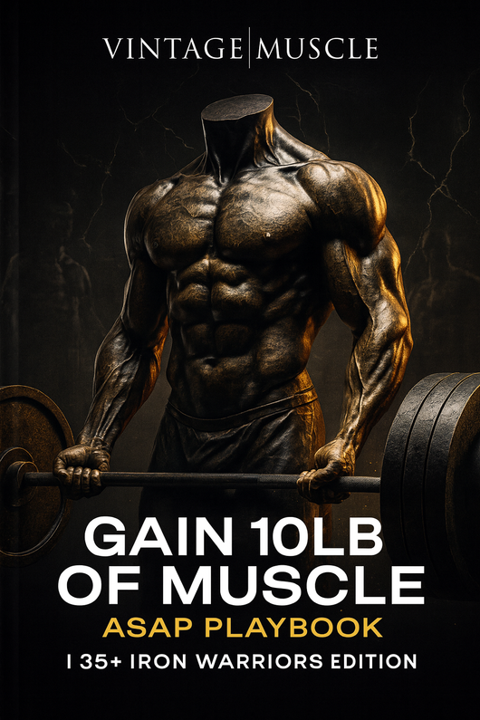Gain 10lb of Muscle ASAP Playbook – 35+ Iron Warriors Edition
