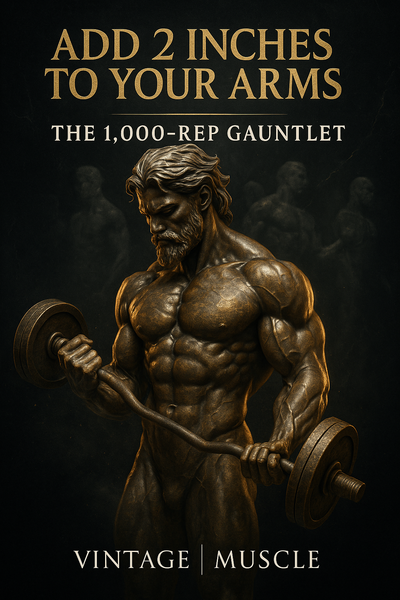 Add 2 Inches to Your Arms: The 1,000-Rep Gauntlet Workout Program