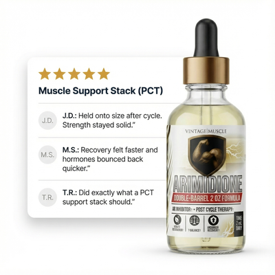 Post Cycle, Estrogen Control & T Support - Arimidione